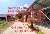 ĐẤT ĐẸP - GIÁ TỐT - CẦN BÁN NHANH Lô đất tại xã Phước Thạnh, Gò Dầu, Tây Ninh